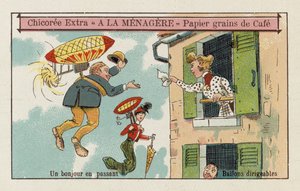 Dirigible balloons: a hello in passing by European School