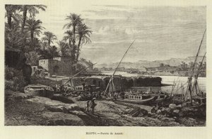 Egypt - Port of Aswan by European School