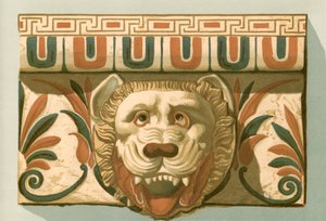Fragments of terra cotta found at Metapontim in 1828 by European School
