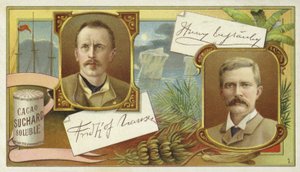 Fridtjof Nansen and Henry Morton Stanley by European School