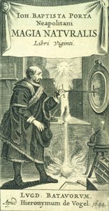 Frontispiece to Magiae Naturalis Libri Viginti by Giovanni Battista della Porta, 1644 by European School