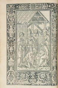 Illustration from the Decachordum Christianum by Marcus Vigerius, Fano