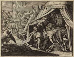 Judith with the decapitated head of Holofernes by European School