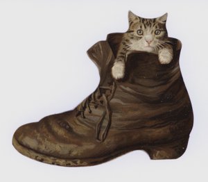 Kitten in a Boot by European School