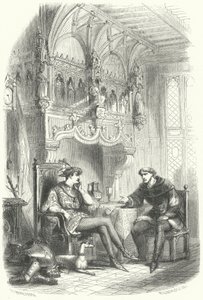 Meeting Between Flemish Statesman Jacob van Artevelde and King Edward III of England by European School