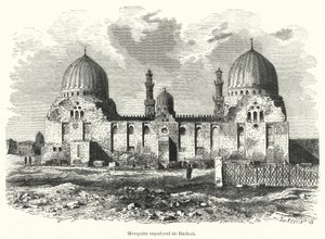Mosque and Mausoleum of Sultan Barquq, Cairo, Egypt by European School