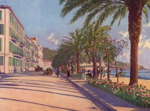 Nice, Promenade du Midi to the East by European School
