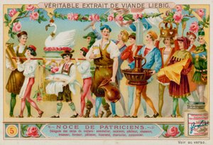 Representatives From Different Crafts: Winemerchant, Chef, Fisherman, Huntsman, Brewer, Smith, Pastry Chef, Weaver, Butcher and Shoemaker by European School