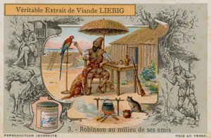 Robinson Crusoe with all his friends by European School