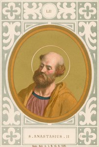 Saint Anastasius II by European School
