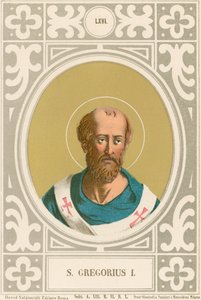 Saint Gregory I by European School