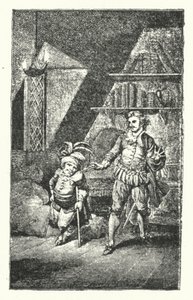 Scene from Der Krumme Teufel (The Limping Devil), the First Opera by Joseph Haydn (engraving) by European School