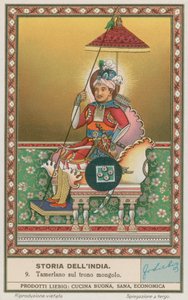 Tamerlane on the Mongolian Throne by European School