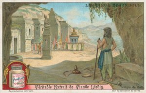Temple of Bali by European School