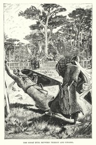 The Great Duel between Thierry and Pinabel by European School