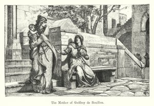 The Mother of Godfrey de Bouillon by European School
