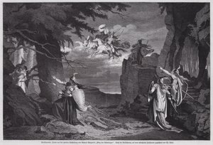 The Ride of the Valkyries, scene from Die Walkure, the second opera of Richard Wagner