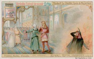 The Wedding of Robert and Princess Isabelle While Bertram Descends to Hell by European School