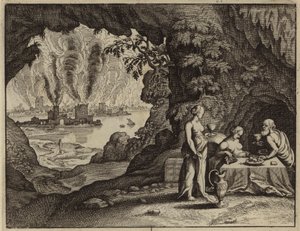 The Burning of Sodom, and Lot