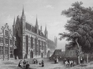 Town Hall, Bruges by European School