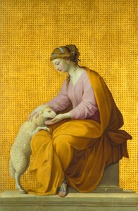 Meekness by Eustache Le Sueur