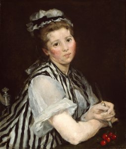 Girl with Cherries, c.1870