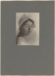 A Study Head, 1910 by Eva Watson