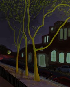 11th Street At Night