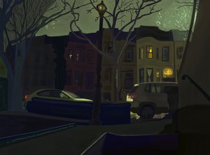 6 AM South Side of Street, Prospect Park by Evan Sklar