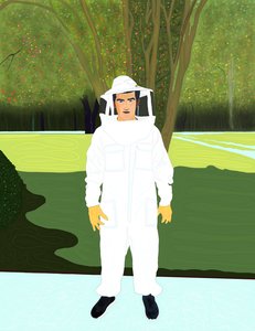 Bee Keeper, North Carolina by Evan Sklar
