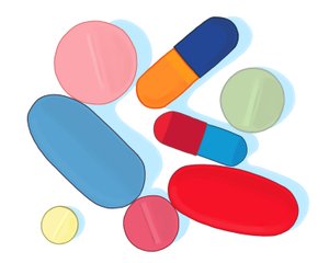 Colorful Pills by Evan Sklar