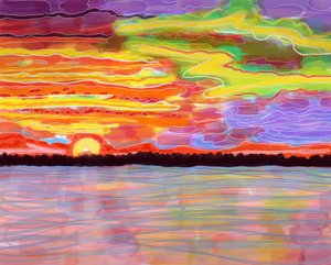 Hudson River, Brooklyn by Evan Sklar