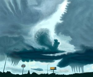 Clouds on Highway