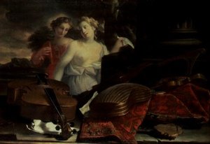 Musical Scene by Evaristo (circle of) Baschenis
