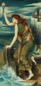 Hero Awaiting the Return of Leander, 1885