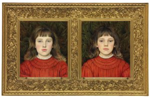 Portraits of Alice Mildred and Winifred Julia Spencer Stanhope