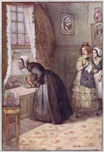 Illustration for Cranford by Mrs Gaskell by Evelyn Paul