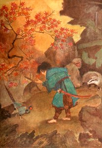 Momotaro and the Pheasant, 1912