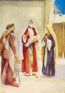 Baby Jesus taken to the Temple