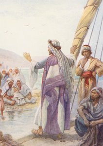 Jesus Teaching from a Boat
