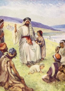 Jesus Teaching His Friends