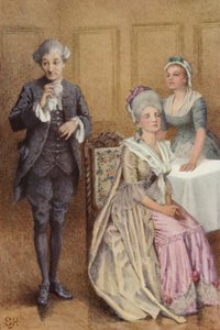 Illustration for A Sentimental Journey by Laurence Sterne by Everard Hopkins