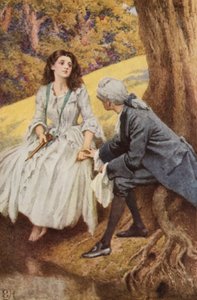 Illustration for A Sentimental Journey by Laurence Sterne by Everard Hopkins