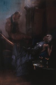 After the Performance by Everett Shinn