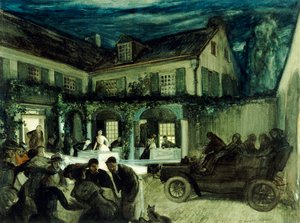 The Soiree by Everett Shinn