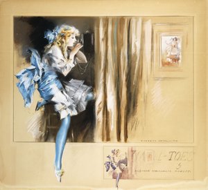 Tinsel Toes by Everett Shinn