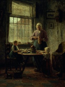 A Family Meal, c.1890
