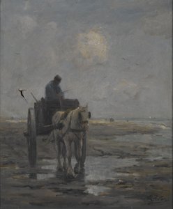 Horse and Cart by Evert Pieters
