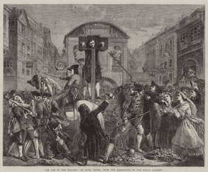 De Foe in the Pillory, from the Exhibition of the Royal Academy by Eyre Crowe