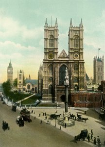 Westminster Abbey, c. 1900s